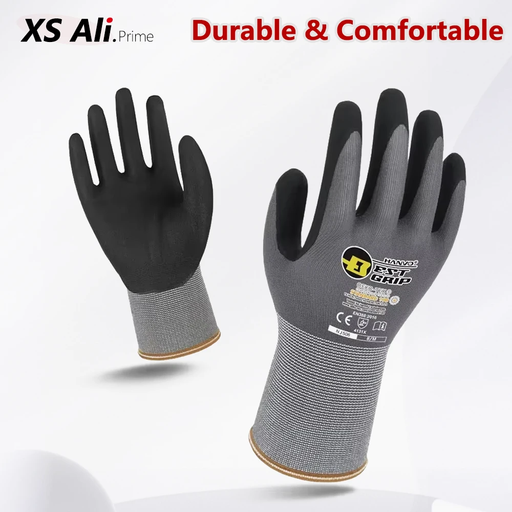 1/10 Pairs Foam Nitrile Gloves - Nitrile Mechanic Glove 评论和价格