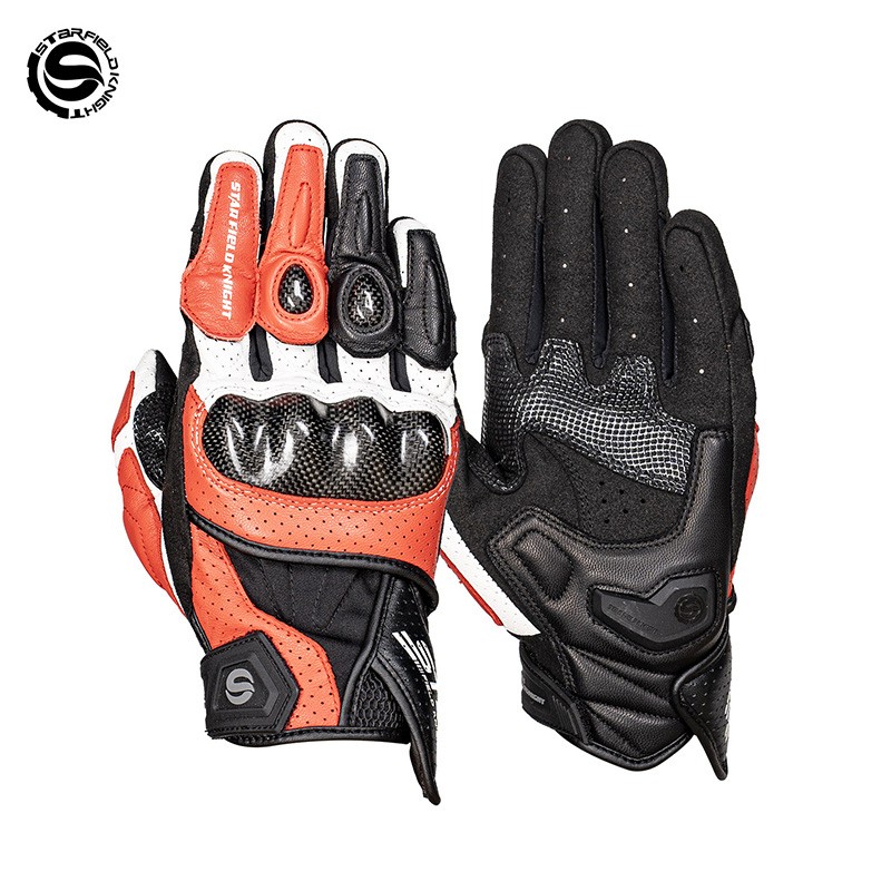 STAR FIELD KNIGHT SKG-580 Summ - Motorcycle Glove Knuckle 评论和价格