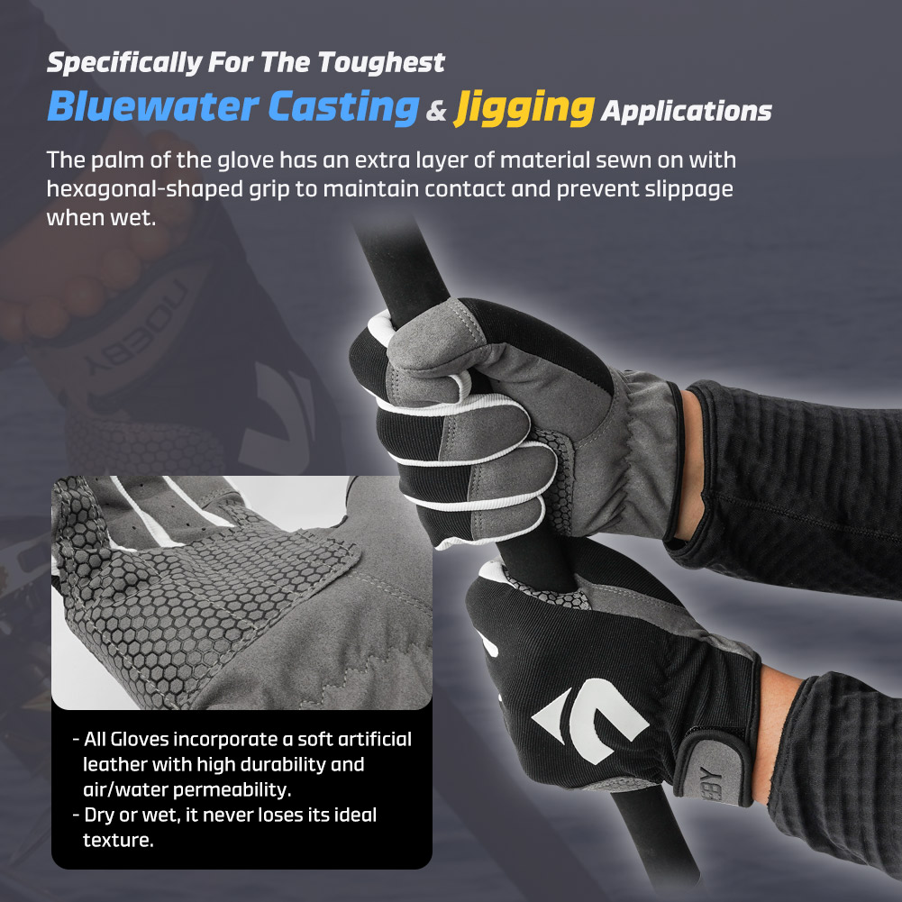 NOEBY Fishing Gloves Non-slip  - Cut Resistant Glove 评论和价格